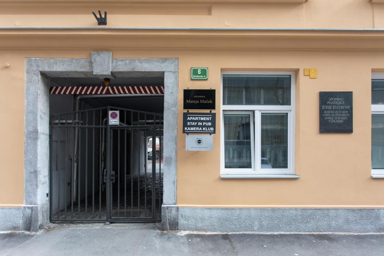 Stay In Pub Kamera Klub Apatment-City Center Ljubljana Exterior photo