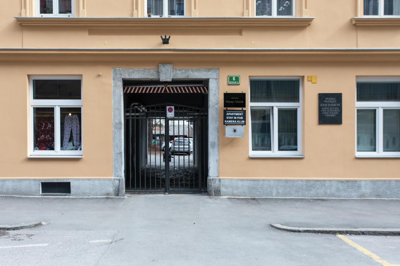 Stay In Pub Kamera Klub Apatment-City Center Ljubljana Exterior photo